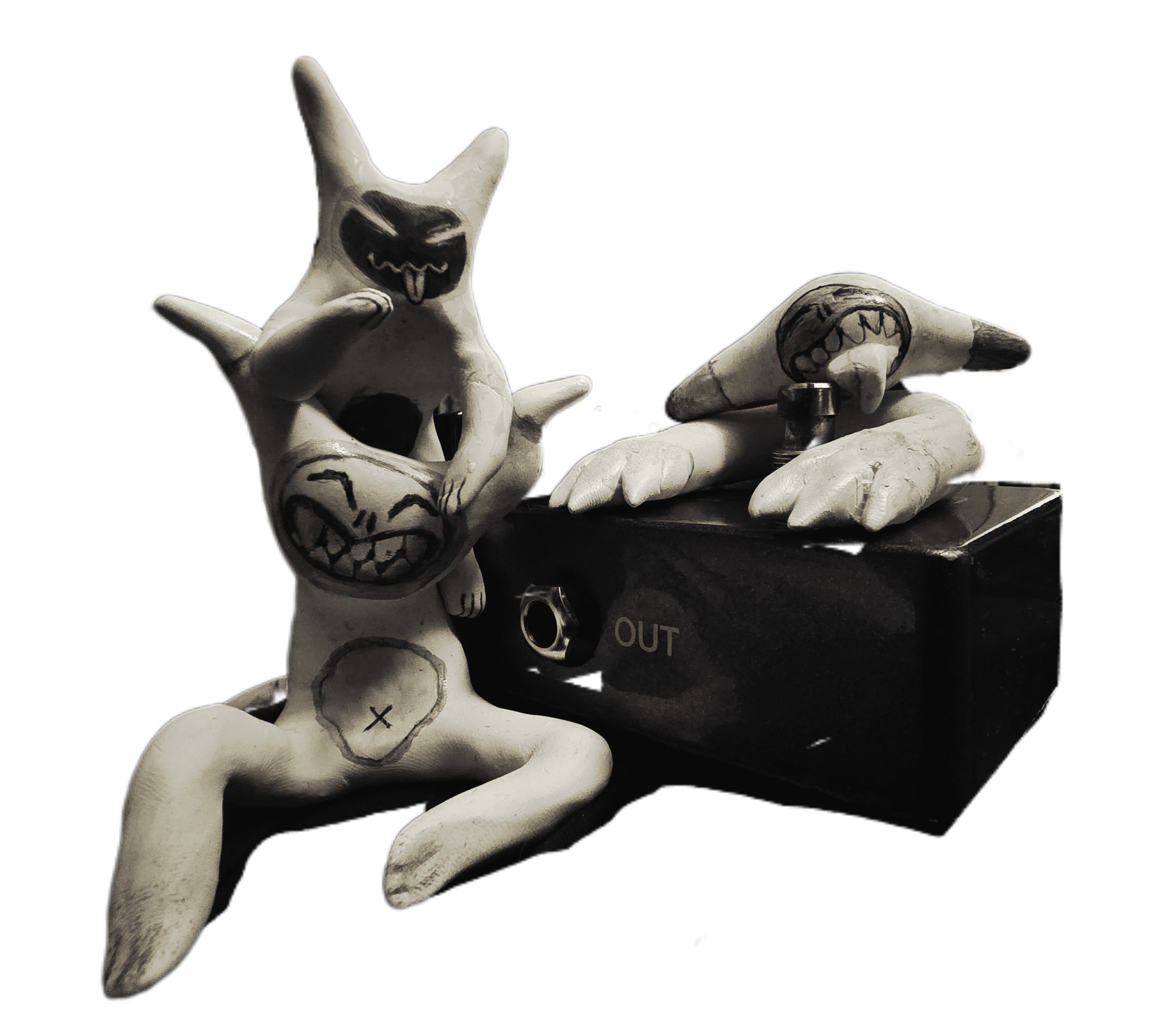 my polymer clay take on quomni's qiddos take 2 lol